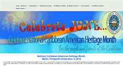 Desktop Screenshot of caribbeanamericanmonth.org
